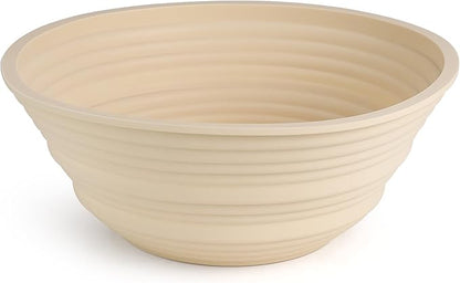 Banneton Bread Proofing Basket, Sourdough Baking Supplies, Sourdough Starter Kit Beginners, Bread Lame, Danish Dough Whisk, Bread Basket, Sourdough Banneton Basket (Pastel Yellow 2)
