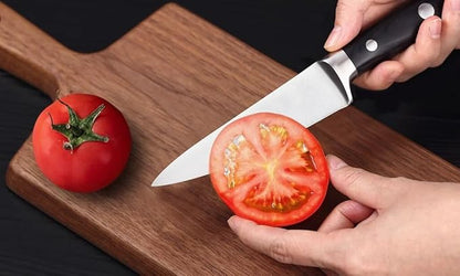 Premium Rolling Knife Sharpener - Sharpening Kit with 4 Angle System & 4 Stones - Aluminum Body with Guard - Case Included