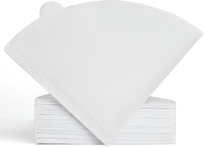 Niveaya 200 Count Coffee Filters - Size 02, Natural Paper Coffee Filter, No Blowout, Disposable for Pour Over and Drip Coffee Maker (2-4 Cup)