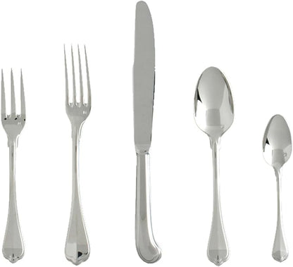 Fortessa San Marco 18/10 Stainless Steel Flatware 20 Piece Place Setting, Service for 4
