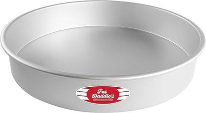 Fat Daddio's Round Cake Pan, 18 x 3 Inch, Silver