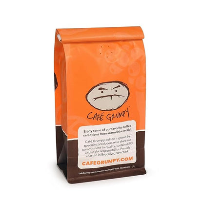 Café Grumpy Coffee - Colombia Whole Beans Arabica, 12oz Bag, Single Origin, Medium Roast, Drip, French Press, Pour Over, Cold Brew (Whole Beans)