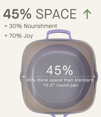 10.5 Inch(3.8QT) Ceramic Pan with Lid,Non Stick Frying Pans Cast Aluminum Deep Sauté Pans,Ti-Ceramic Non Toxic Pix Pan with Wooden Spatula and Scrubber-Desert Clay
