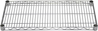 Shelving Inc. 14" d x 30" w Chrome Wire Shelving with 2 Tier Shelves, Weight Capacity 800lbs Per Shelf