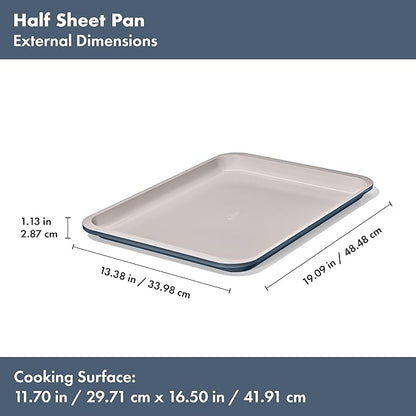 OXO Good Grips Non-Stick Pro Ceramic Coated Metal Bakeware Half Sheet Pan – Storm Blue