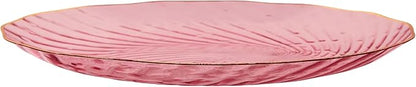 PLASTICPRO 120 Pack Plastic Plates Set of 60-10 inch Plates and 60-7 inch Plates, Elegant Clear Pink Spiral and Gold Rim Disposable Fancy Plates Premium Heavyweight