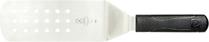 Mercer Culinary Millennia Perforated Turner/Spatula, 8-Inch x 3-Inch Blade, Black Handle
