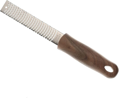 Mercer Culinary Barfly Bar Zester With Walnut Handle