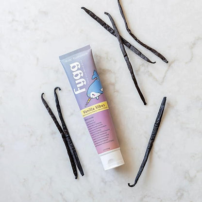 Fygg Nano Hydroxyapatite Toothpaste (Vanillia Vibes) | Vanilla Tooth Paste with Prebiotics (4 Oz) | Natural & Fluoride-Free | Proprietary Enamel Remineralizing & Repair | Dentist Formulated