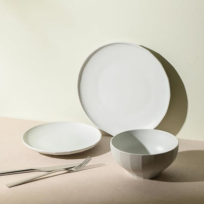 Stone Lain Rio 24-Piece Dinnerware Set Stoneware, Beige