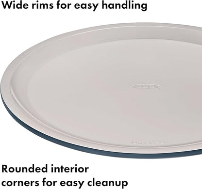 OXO Good Grips Non-Stick Pro Ceramic Coated Metal Bakeware 15” Pizza Pan – Storm Blue