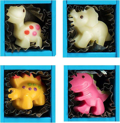 Candy Molds Ice Cube Trays Chocolate Molds, Silicone Molds Including 3 Dinosaur for Making Ice
