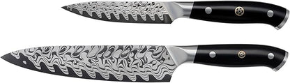Henckels Compass Damascus 2-pc Damascus Chef's Knife Set