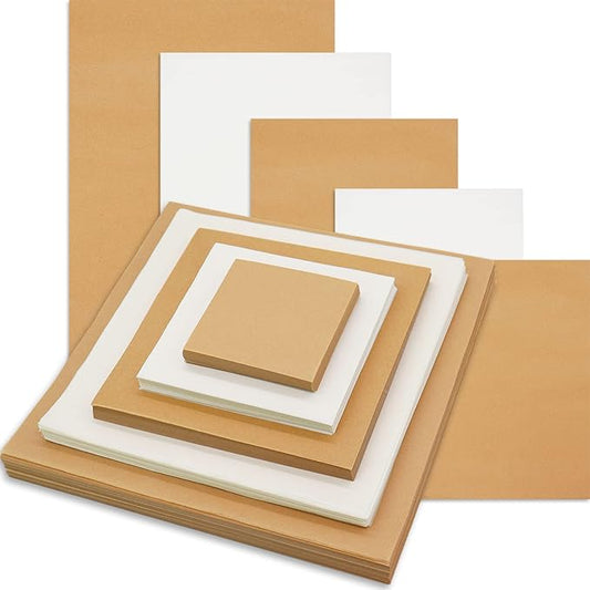 120 Pcs Parchment Paper Sheets, 8"x12" Pre-cut Unbleached Parchment Baking Paper for Air Fryer, Oven, Bakeware, Steaming, Cooking Bread, CupCake, Cookies