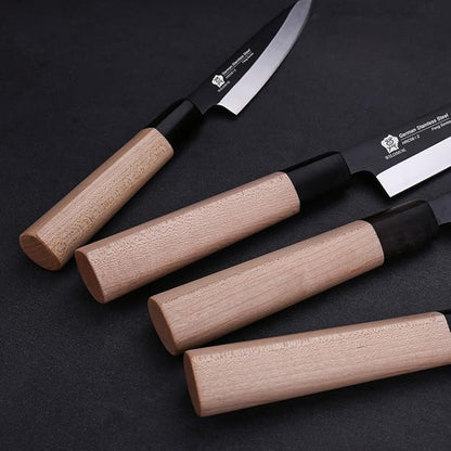 WILDMOK Sashimi Knife 10 Inch - Perfect Yanagiba Knife For Cutting Sushi, Fish Filleting & Slicing - German Steel Blade & Traditional Wooden Handle