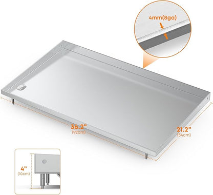 Stanbroil Griddle Top for Weber 36" Gas Griddle 1501006 44310401, Stainless Steel