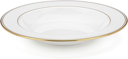 Lenox 100110362 Federal Gold Rimmed Bowl, 1-Piece, Service For 1, 9.25-Inch Diameter