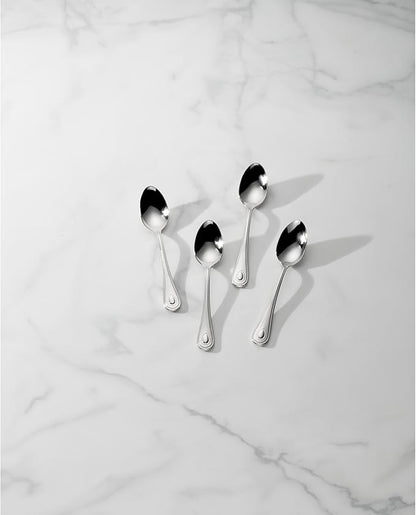 Lenox 894746 French Perle Teaspoons, Set Of 4