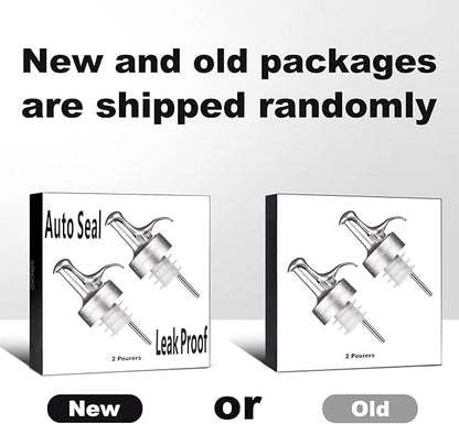 Oil Pour Spout, Olive Oil Spouts, Dispenser Pour Spouts for Bottles, Plastic-free, Leak Proof, Vinegar,Wine and Sauce for Kitchen and Bar Accessories-2PCS