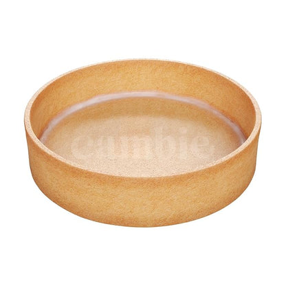 Cambie Square Vanilla Tart Shells, French Style Tart Shells, White Chocolate Coating (Round, 1 Count (Pack of 1))