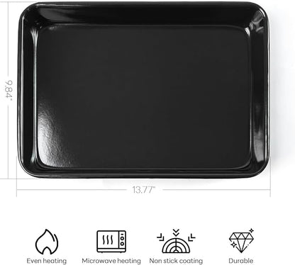 Lasagna pan: Baking pan with Non-Stick - Deep baking pans for oven, suitable for Lasagna, cake
