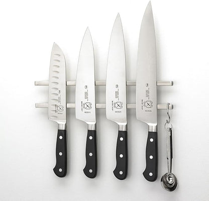 Mercer Culinary Magnetic Knife Bar, 12 Inch x 2.4 Inch x .9 Inch, Stainless Steel