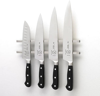 Mercer Culinary Magnetic Knife Bar, 12 Inch x 2.4 Inch x .9 Inch, Stainless Steel
