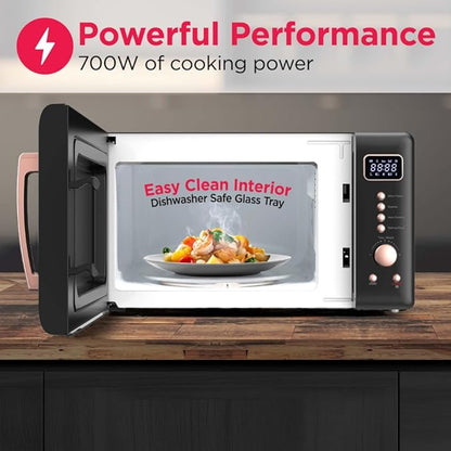 FRIGIDAIRE EMW788RETRO 0.7 cu. ft. Retro Microwave, RoseGold