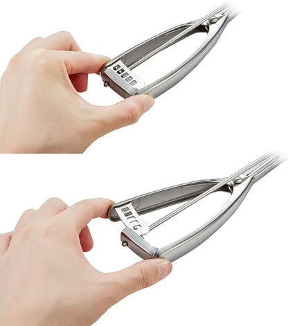 Cookie Scoop Set - #60/1 Tbsp, #40/2 Tbsp, #20/ 3Tbsp - 3 PCS Cookie Scoops for Baking Set of 3 - Cookie Dough Scoop - Made of 18/8 Stainless Steel