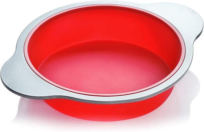 Boxiki Kitchen 13-Piece Non-Stick Silicone Bakeware Set with Cake Pan, Brownie Pan, Loaf Pan, Muffin Mold, Spatulas, Brush, and Measuring Spoons - Oven, Freezer and Dishwasher Safe