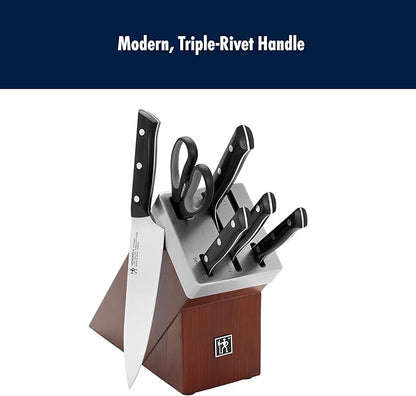HENCKELS Dynamic Razor-Sharp 7-Piece Knife Set, Chef Knife, Bread Knife, German Engineered Informed by 100+ Years of Mastery
