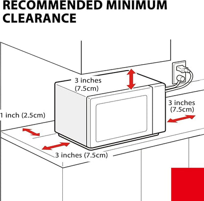 Toshiba Air Fryer Combo 4-in-1 Countertop Microwave Oven, Smart Sensor, Convection, Mute Function, Position Memory 13.6" Turntable, 1.5 Cu Ft, 1000W, Black, ML-EC42P(BS)