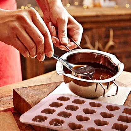 JOERSH 5PCS Silicone Chocolate Molds for Candy, Fat Bombs Snacks & Truffles, 9 Shapes 93 Cavities Candle Soap Wax Melts Mold (Square, Round, Heart, Star, Flower Shapes)
