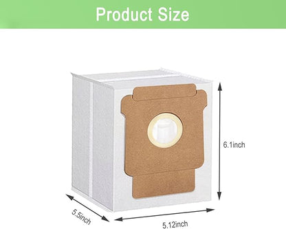 20 Pack Q0520 Vacuum Bags for iRobot Roomba Vacuum 2 Q0520 Essential Robot Vacuum Cleaner,Roomba 105 Combo/Vac,Plus 405 404 505 Combo Max 705 Vac,Max 705 Combo Robot,Disposable Auto-Empty Dust Bin Bag