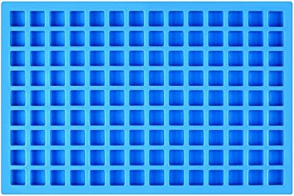 Square Silicone Candy Molds - Mini Silicone Molds for Hard Candy, Chocolate, Gummy, Caramel, Ganache, Ice Cubes (1)