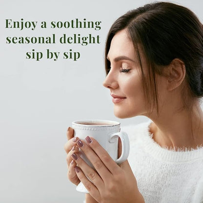 The Republic of Tea - Peppermint Bark, Cool Winter Herb Tea, 250 Tea Bags, Caffeine-Free