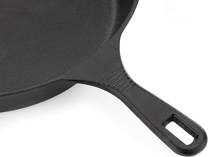 Mercer Culinary Pre-Seasoned Cast Iron Skillet, 12-Inch