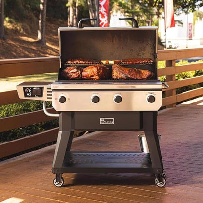 recteq X-Fire Pro 825 Wood Pellet Smoker Grill, Wi-Fi Electric Pellet Grills, Dual Cooking Modes for Hot and Fast + Low and Slow Cooking, Smoke, Sear, & More