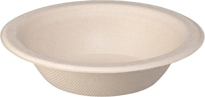 GUSTO [Case of 1,000 12 oz Heavy-Duty 100% Compostable Kraft Paper Soup Bowls – Eco-Friendly Disposable Sugarcane (Formerly Comfy Package)