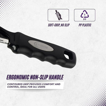 Premium Swivel Peeler- Super Sharp Stainless Steel Blades for fast and efficient Kitchen Prep- Ergonomic Handle- Dishwasher Safe- Equipped with sharp tip to remove Blemishes on Vegetables