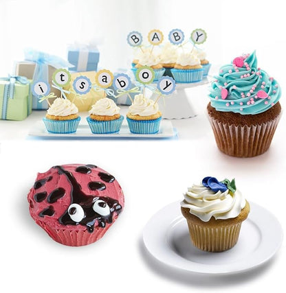 12 Cups Silicone Muffin Pan - Nonstick Cupcake Pan 1 Pack Regular Size Silicone Mold for Baking