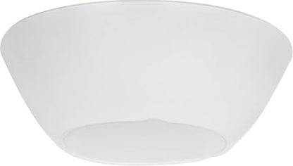 Carlisle FoodService Products Ridge Reusable Plastic Bowl for Home and Restaurant, Melamine, 52 Ounces, Cement, (Pack of 12)
