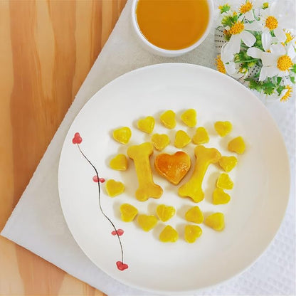 Heart Silicone Molds for Gummy, Candy, Chocolate, Small Homemade Treats Molds with Scraper (1 PCS heart)