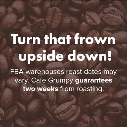 Café Grumpy Low Acid, Decaf Coffee, Pregnancy Safe, Ground French Press, Medium Roast, Single Origin, Premium Quality, Gentle on Stomach