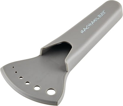 Rachael Ray Professional Multi Shear Kitchen Scissors with Herb Stripper and Sheath, 2 Piece, Gray