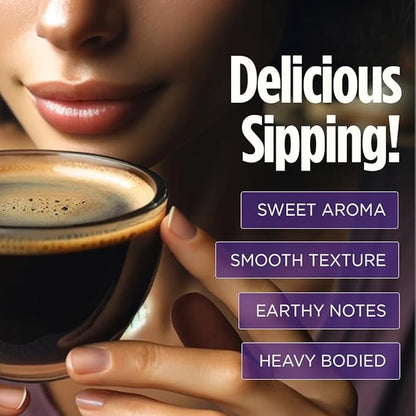 VitaCup Focus Mushroom Coffee Pods, Boost Focus & Immunity w/Lions Mane, Chaga, B Vitamins, D3 for Memory & Clarity, Medium Roast, Recyclable Single Serve Pod Compatible w/Keurig K-Cup Brewers,32 Ct