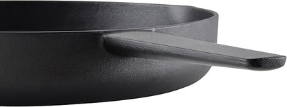 KitchenAid 48395 Seasoned Cast Iron Frying Pan/Skillet, 12 Inch - Black