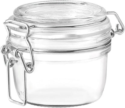 Unbekannt Bormioli Rocco Fido Preserving Jar 125ml Round Glass Dessert Glass Appetiser Glass Preserving Glass Storage Jars