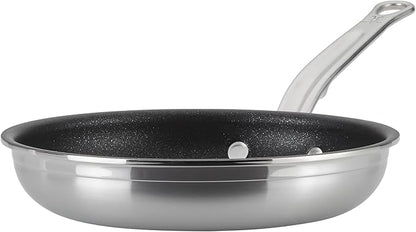 Hestan ProBond Forged TITUM - Professional Clad Stainless Steel, Nonstick, Frying Pan, (8.5-Inch), Induction Compatible, Made without PFOAs