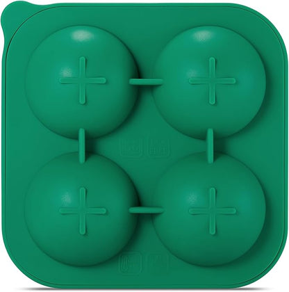 Novelty Golf Gifts Ball Ice Maker Mold, 2.2" Large Sphere Round Ice Cube Mold for Cocktails, Whiskey, Bourbon, Fun Shapes Big Whiskey Ice Cube Mold Gifts